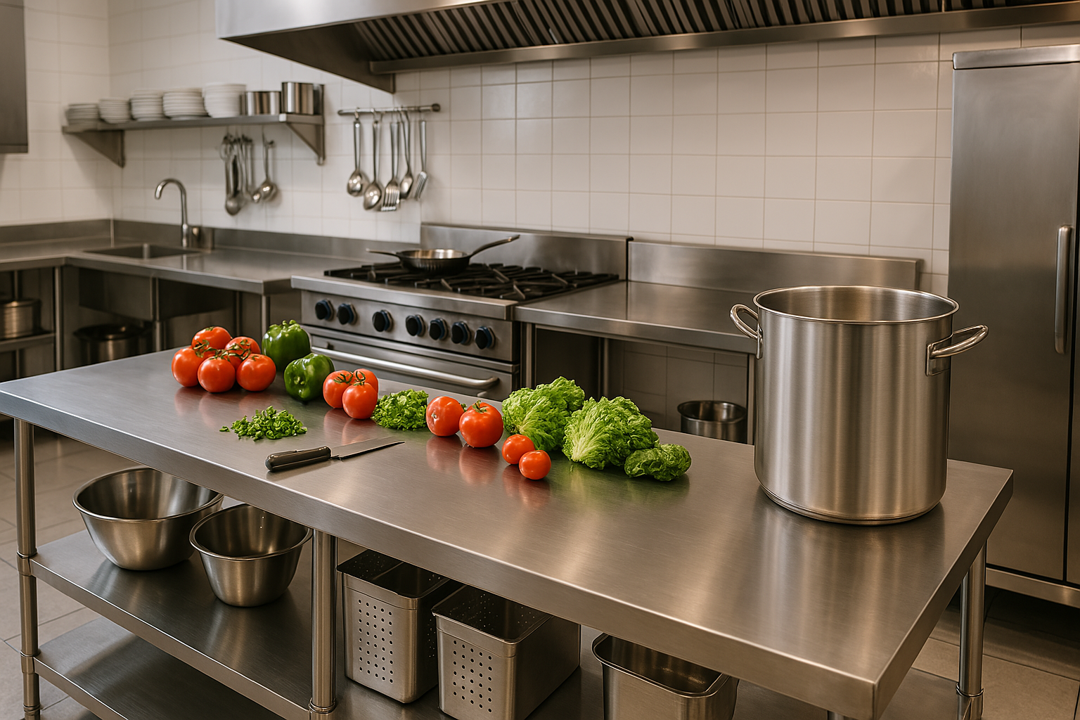 Équipement CHR inox à Paris